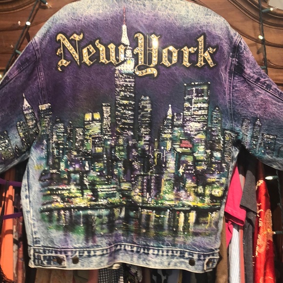 VNT 80s Tony Alamo Designer Jean Jacket - Picture 2 of 16